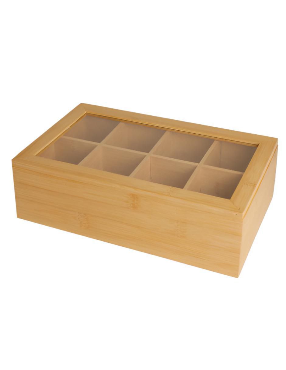Caja para té rectangular