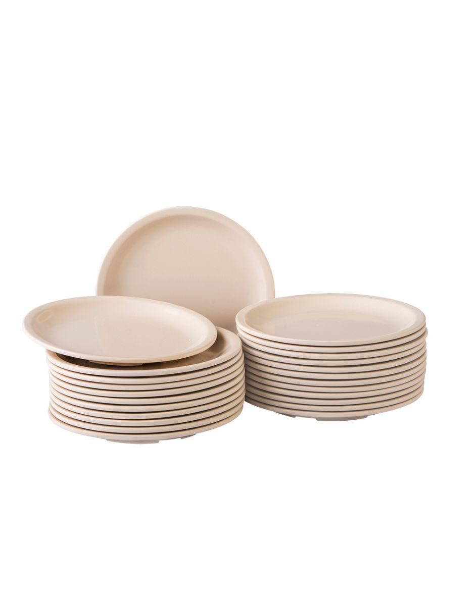 Set platos de Melamina 24 piezas