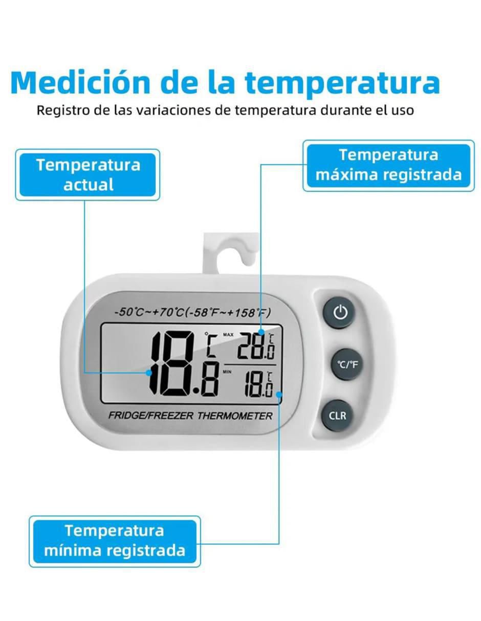Termómetro digital para áreas múltiples 2