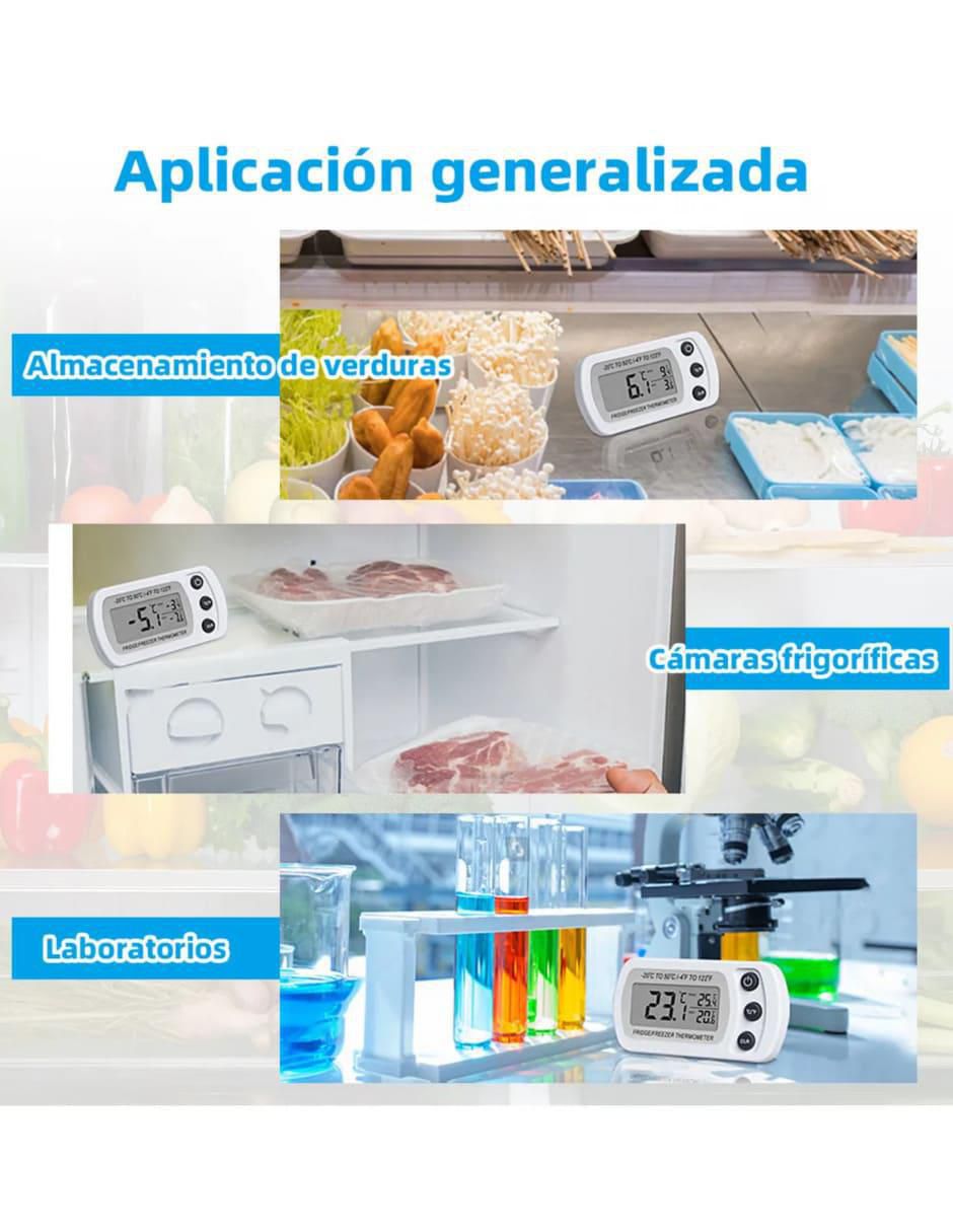 Termómetro digital para áreas múltiples 4
