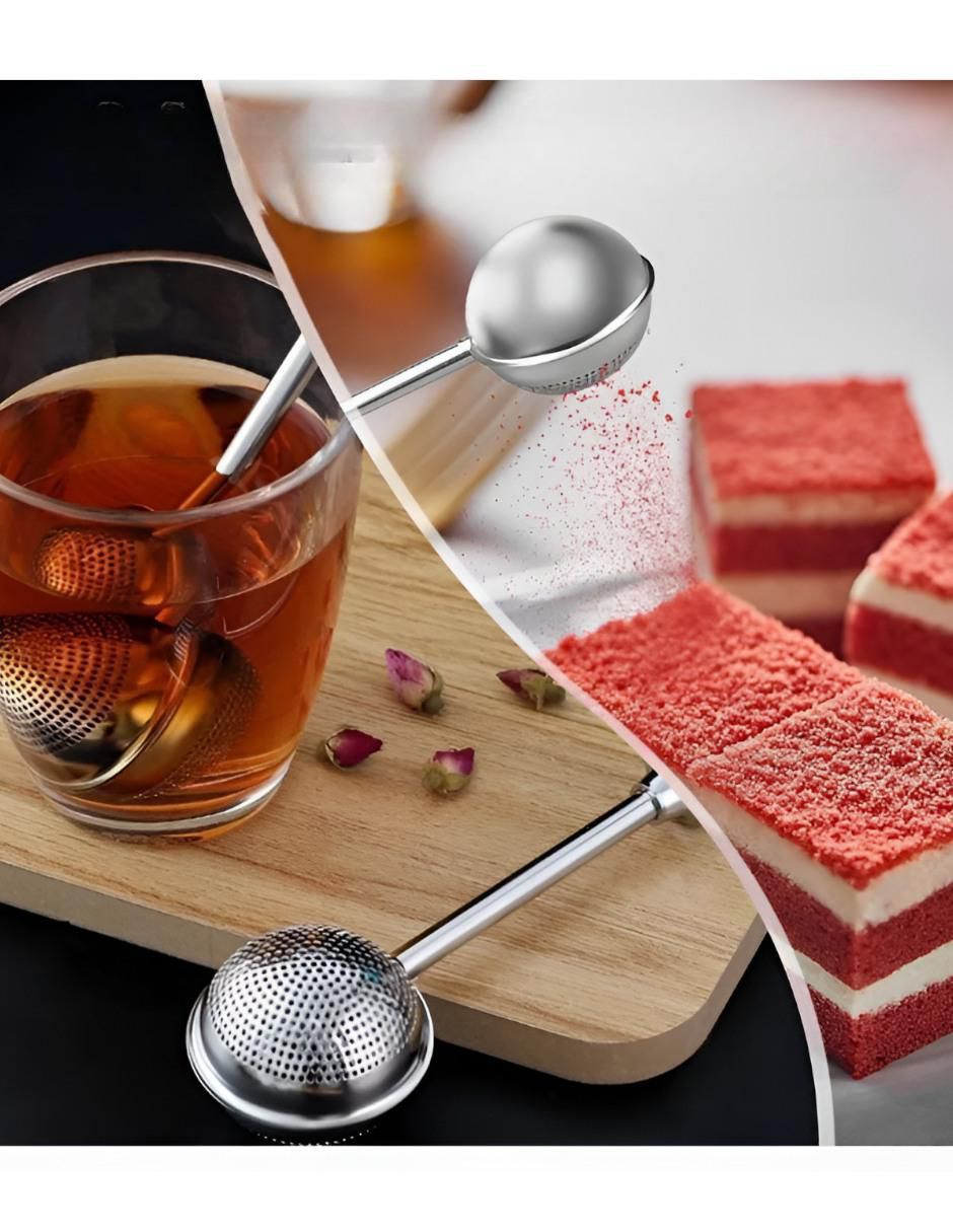 Infusor té de acero inoxidable para té 3