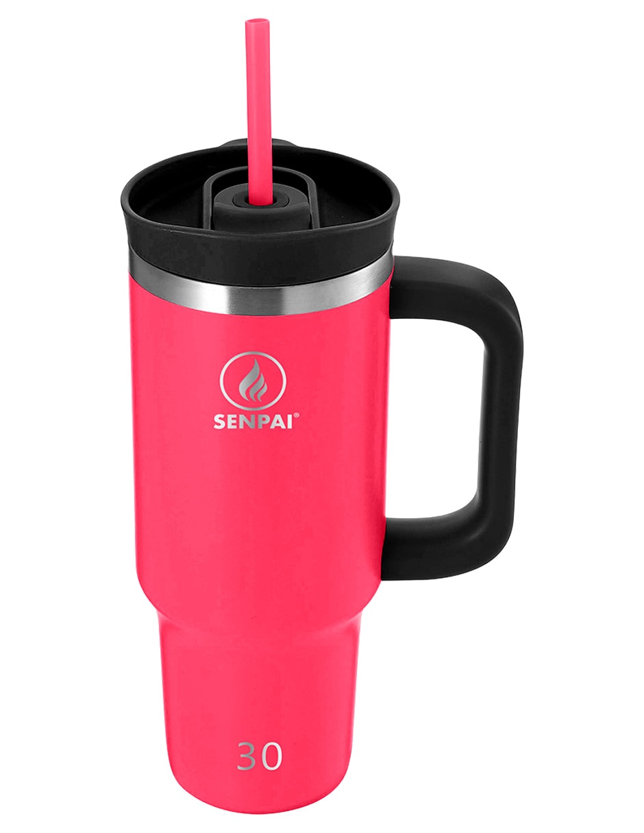 Termo de acero inoxidable Tumbler con tapa flip top 887 ml