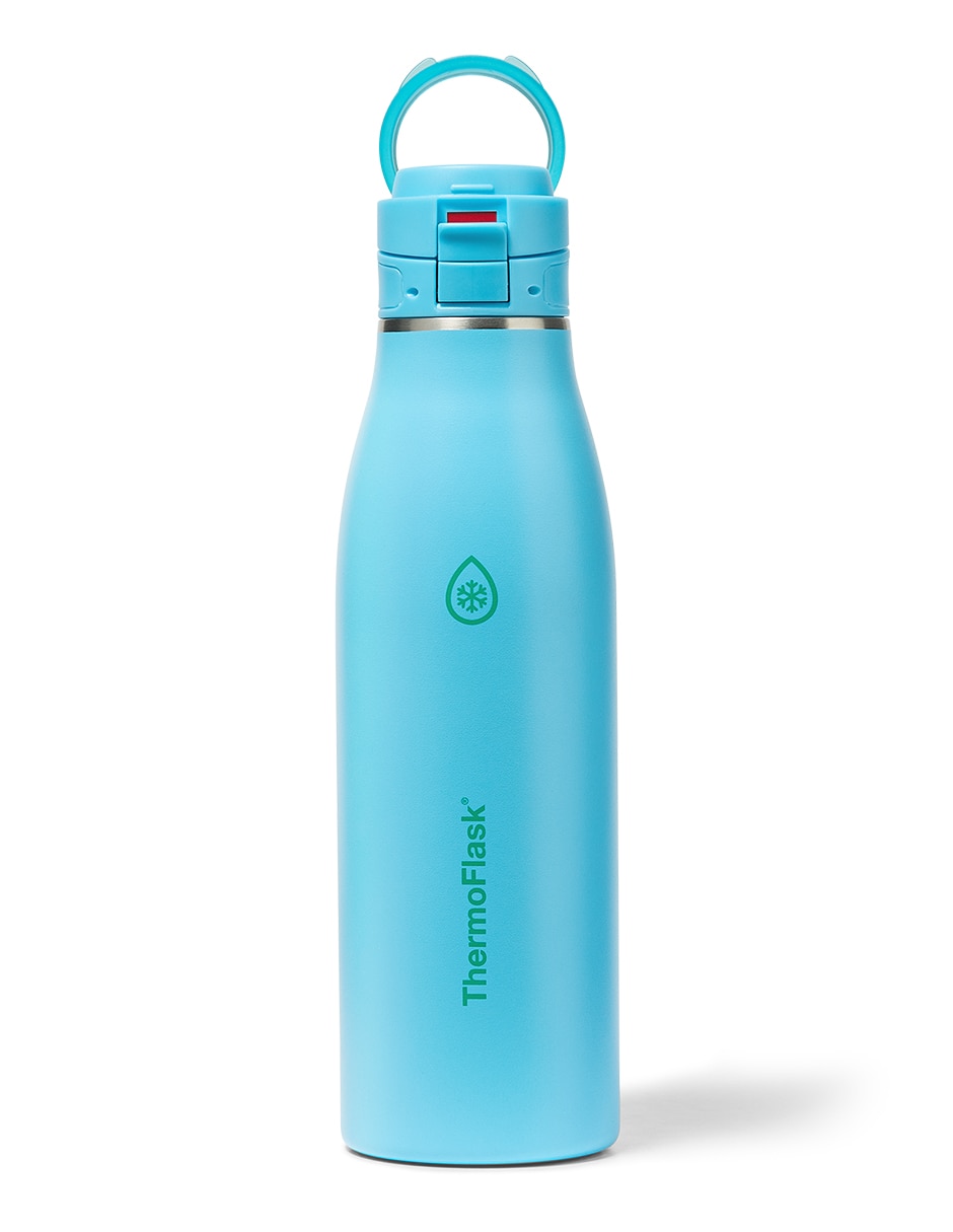Termo de acero inoxidable traveler 25oz con tapa push pull 750 ml