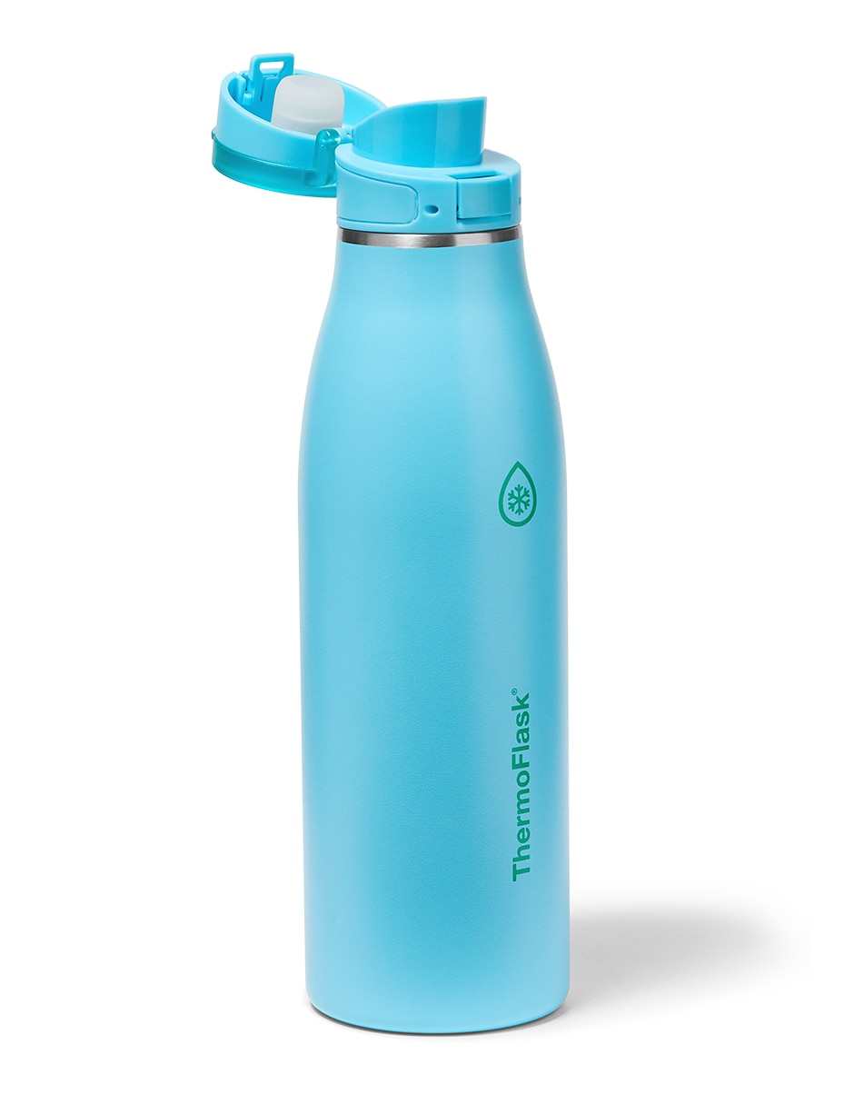 Termo de acero inoxidable traveler 25oz con tapa push pull 750 ml 6