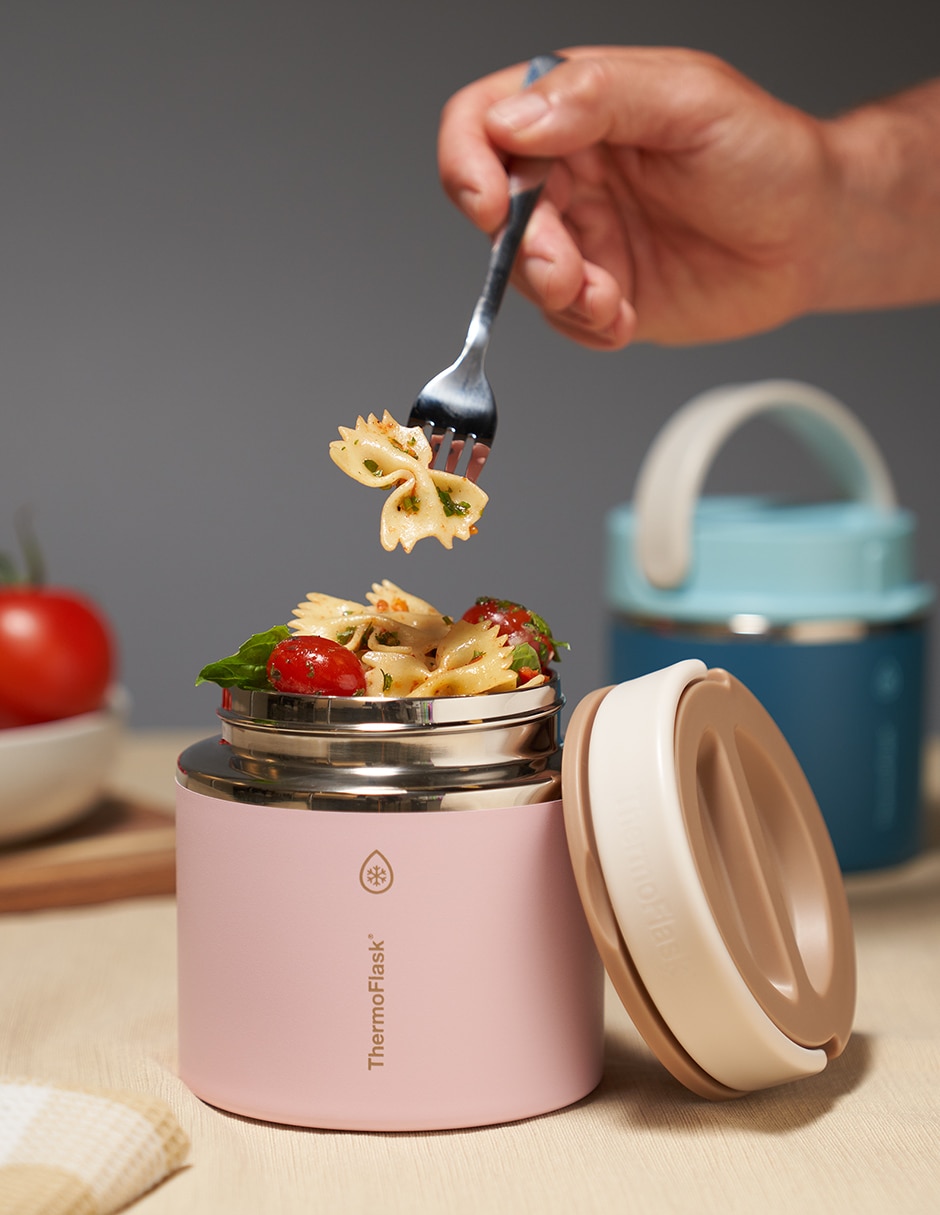 Termo de acero inoxidable Food Jar con tapa rosca 590 ml 4