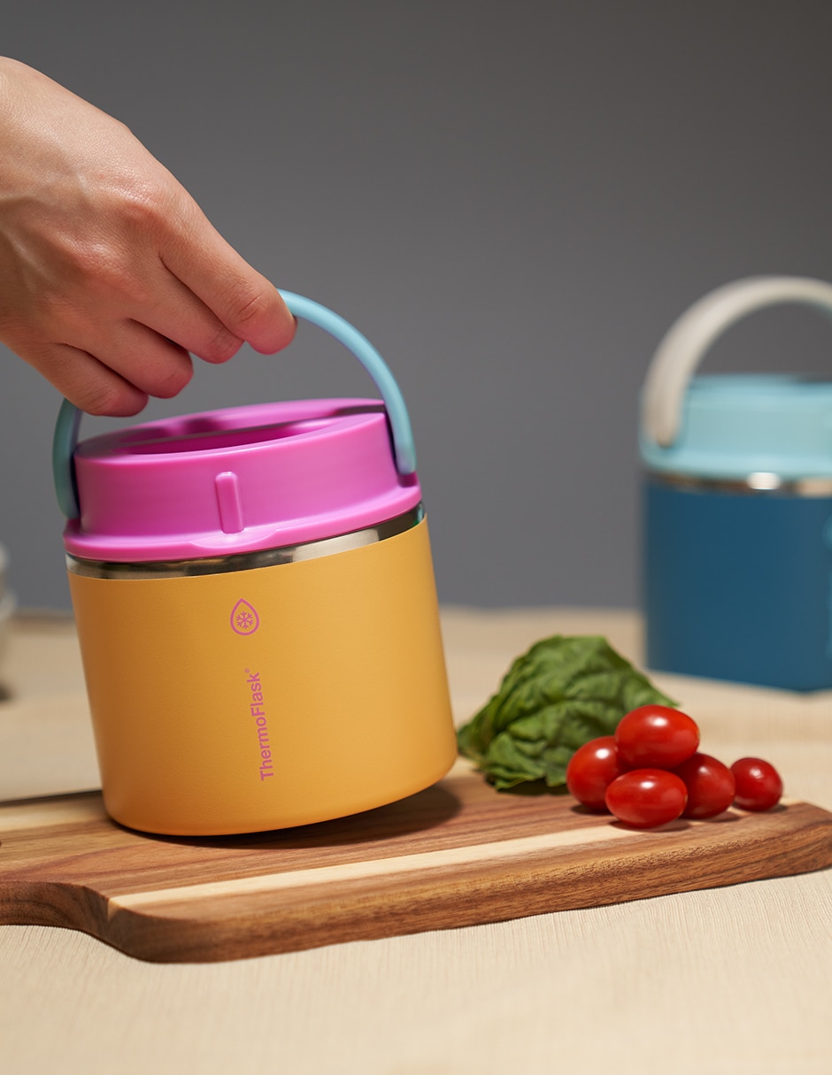 Termo de acero inoxidable Food Jar con tapa rosca 590 ml 6