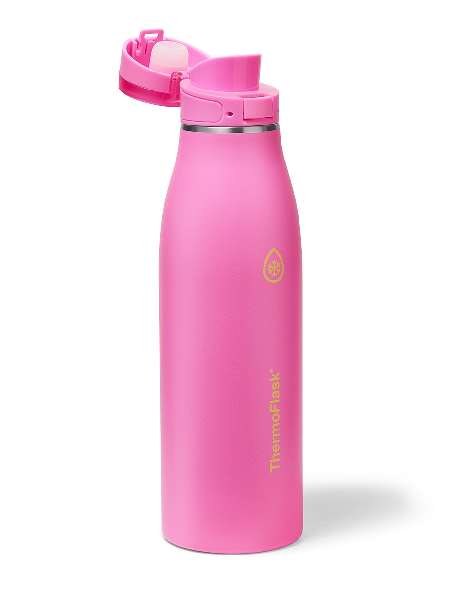 Termo de acero inoxidable traveler 25 oz con tapa push pull 750 ml 7