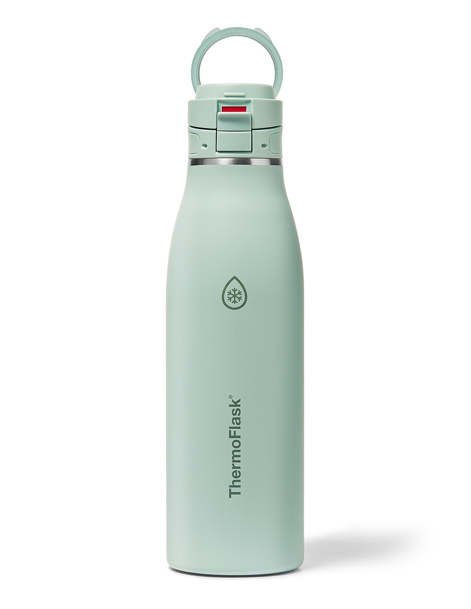 Termo de acero inoxidable Traveler Soft Touch con tapa push pull 750 ml