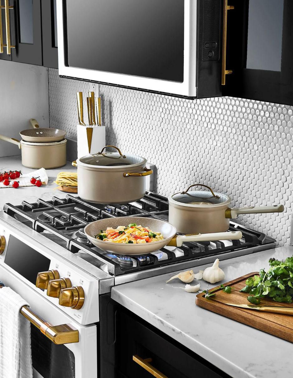 Batería de cocina de aluminio antiadherente sin PFOA 12 piezas 3