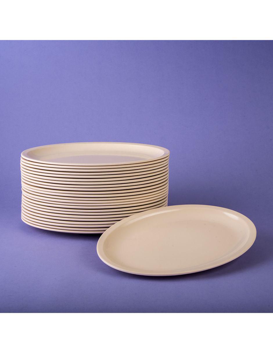 Set platos de melamina 24 piezas 2