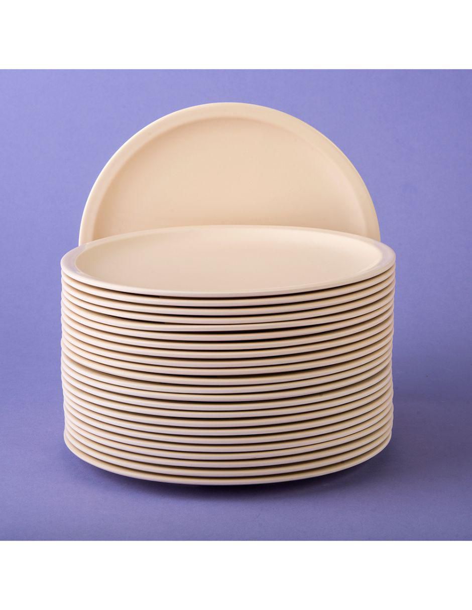 Set platos de melamina 24 piezas 2