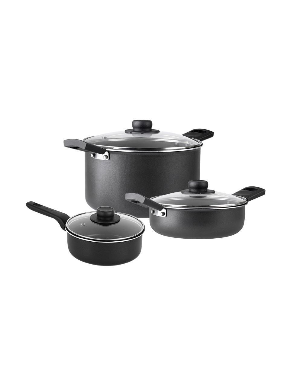 Batería de cocina Esencial de aluminio antiadherente Easy plus 12 piezas 5