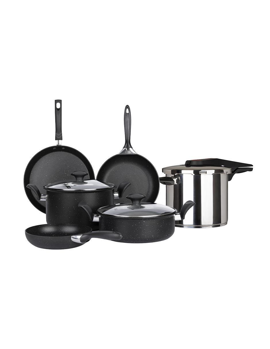 Batería de cocina Advance de aluminio antiadherente premium 8 piezas
