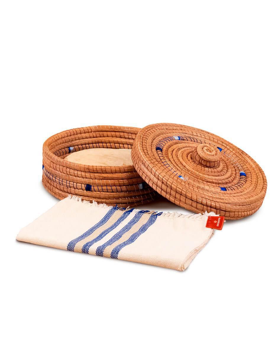 Tortillero de madera