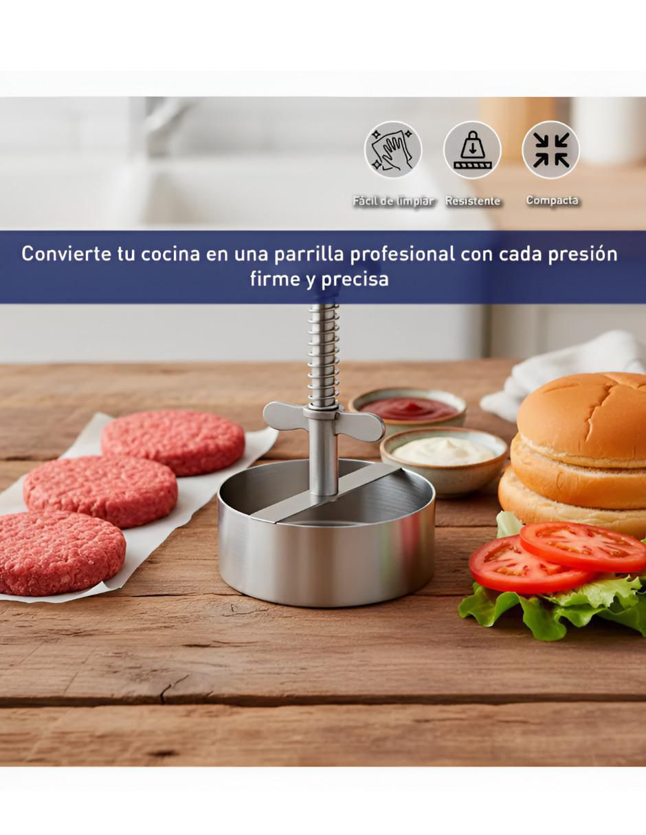 Molde para hamburguesa 2