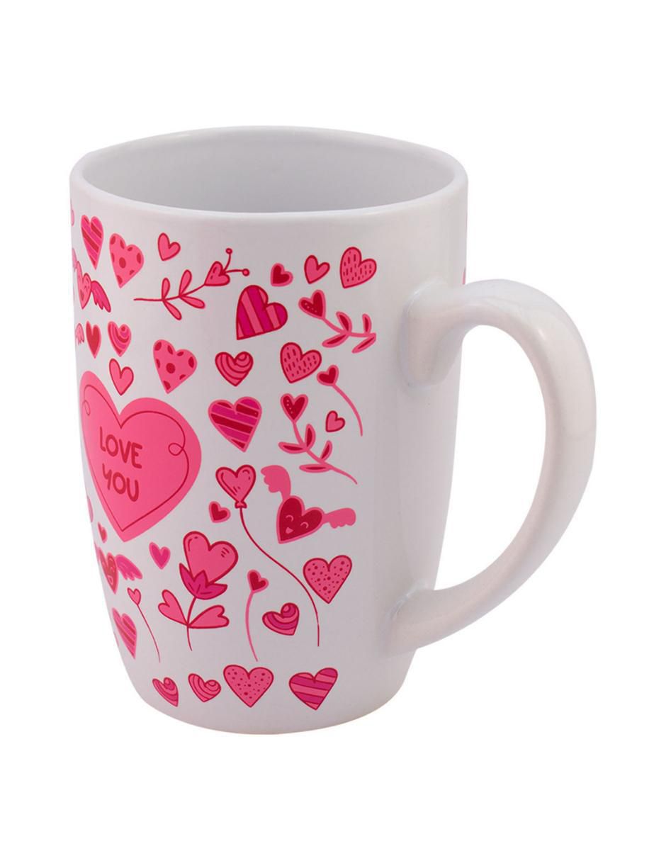 Taza té San Valentín Love 2