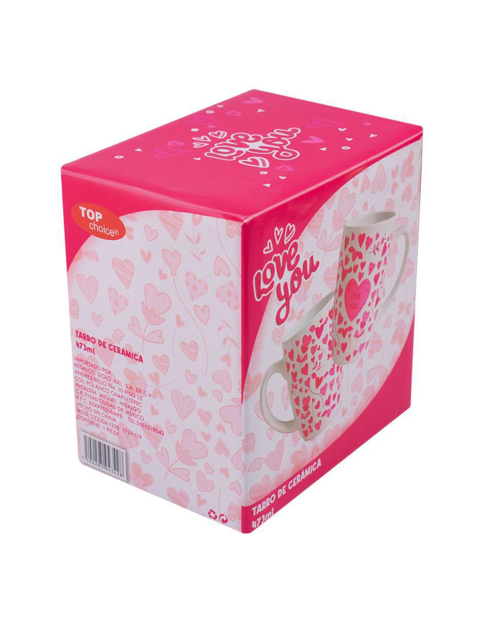 Taza té San Valentín Love 4