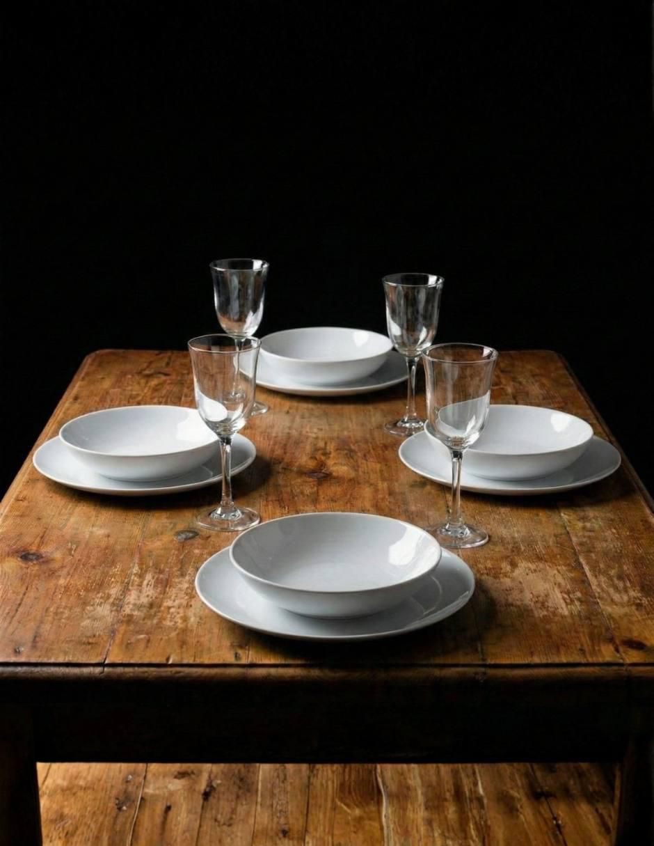 Vajilla cerrada Diwali de stoneware para 4 personas 4