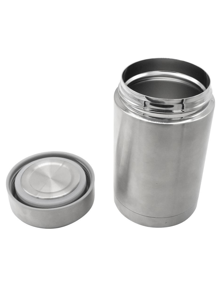 Contenedor Food Jar de acero con plástico