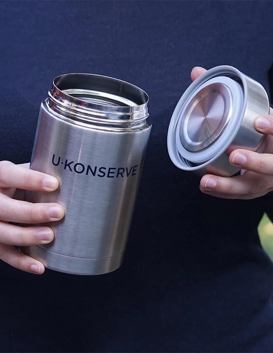 Contenedor Food Jar de acero con plástico 5