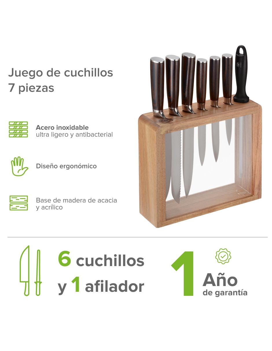 Set de cuchillos 7 piezas 2