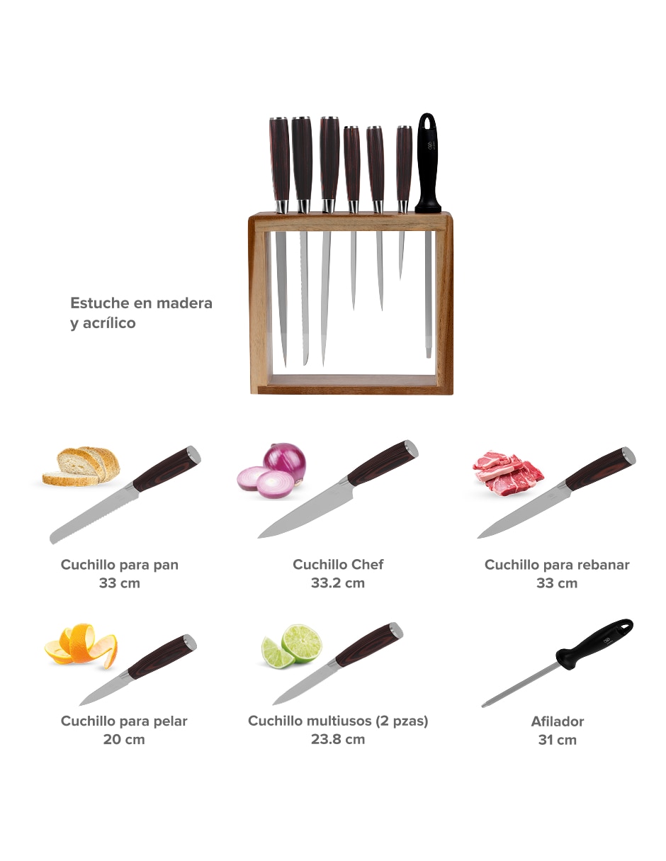 Set de cuchillos 7 piezas 3
