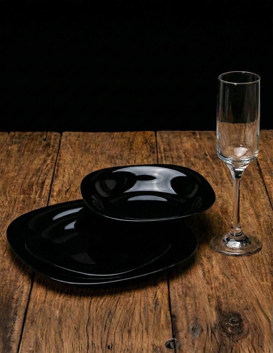 Vajilla cerrada Carine de stoneware para 4 personas 4