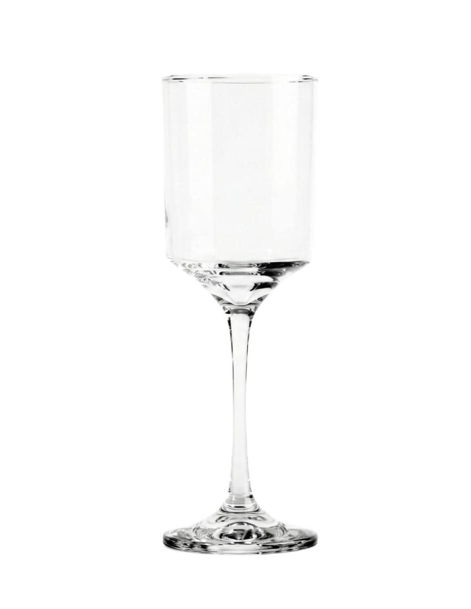 Set de copas para vino Rio de vidrio 3 piezas 6