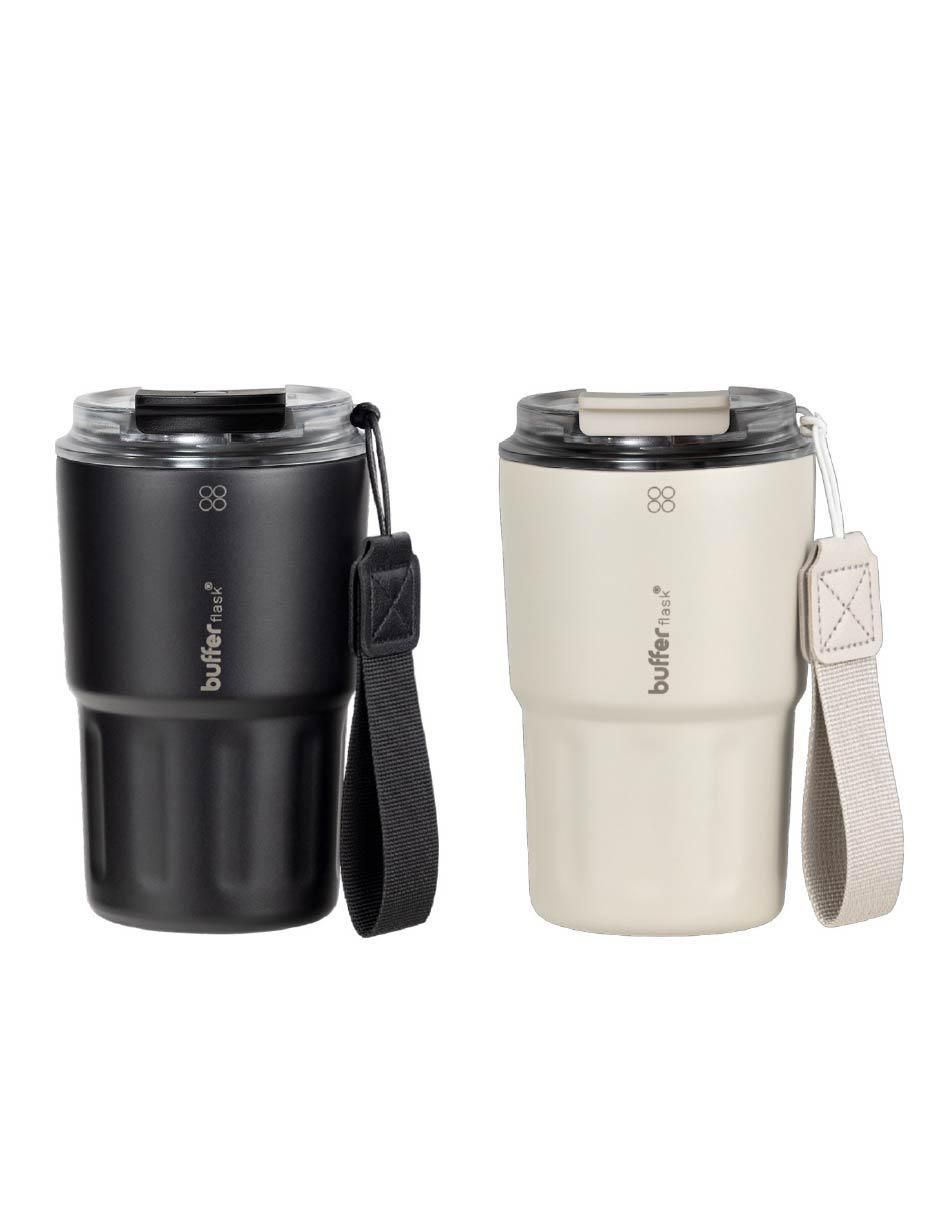 Set termo de acero inoxidable Montana con tapa rosca