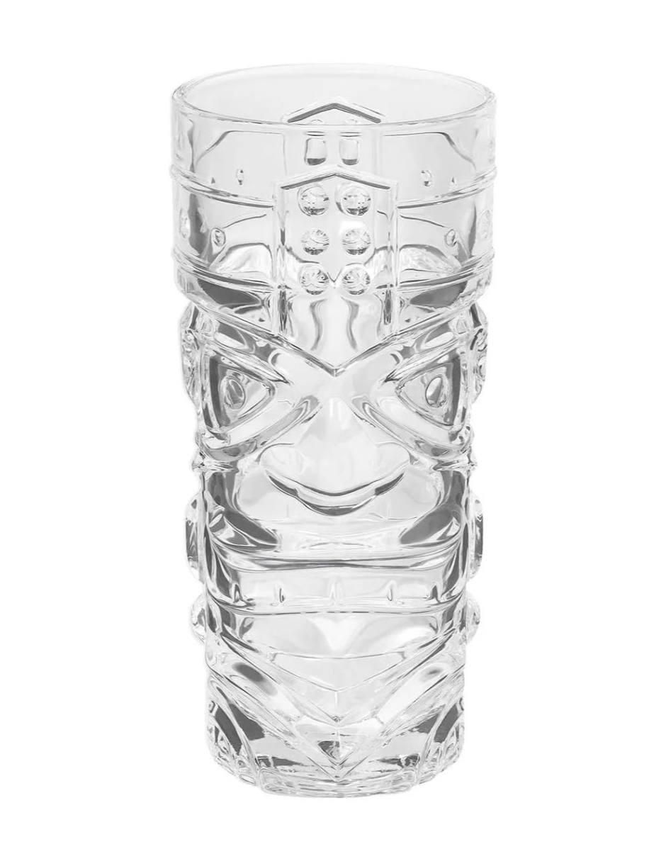 Set de vasos cocktail Tiki de Vidrio con 6 piezas 5
