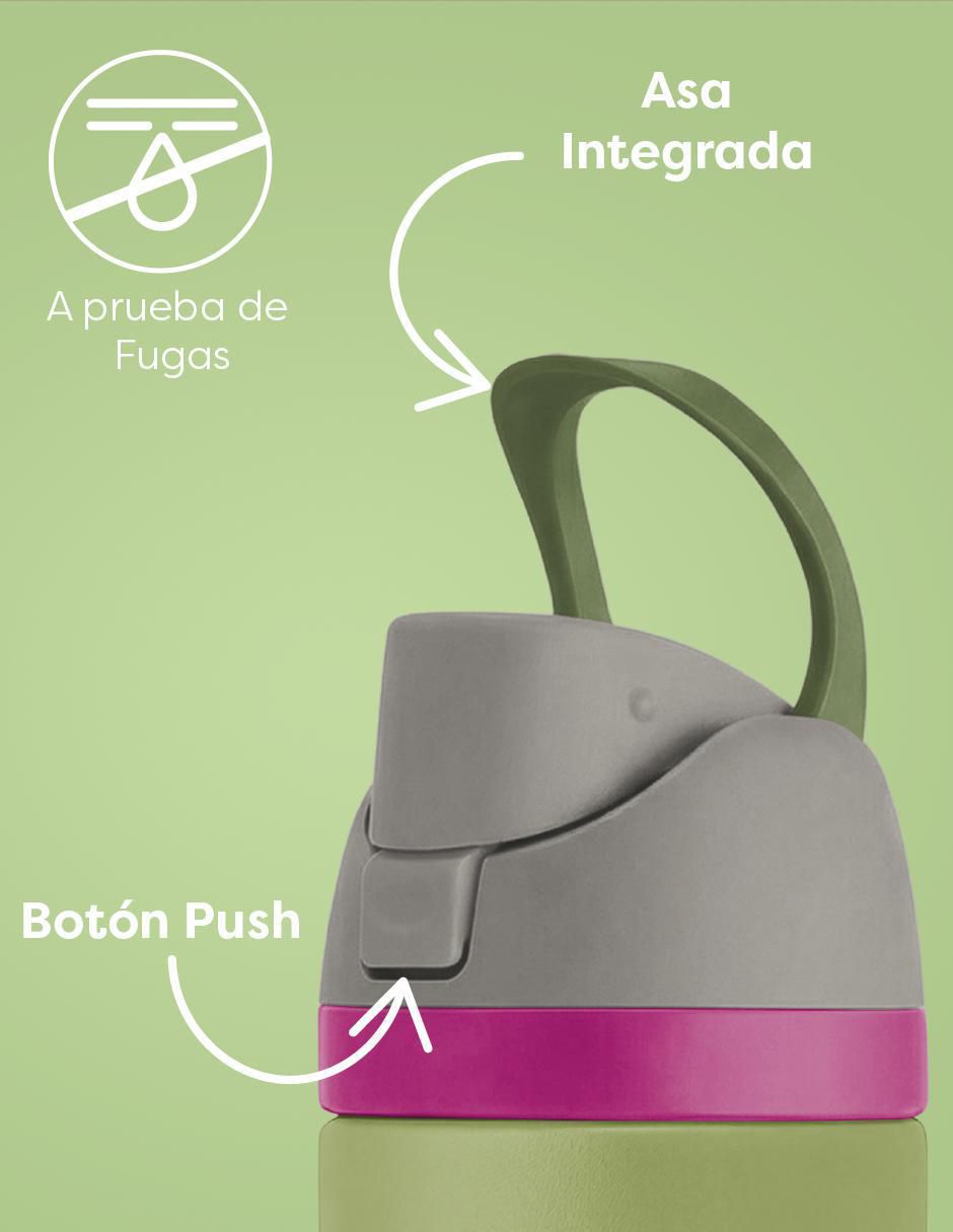 Termo de acero inoxidable con tapa Flip top 2