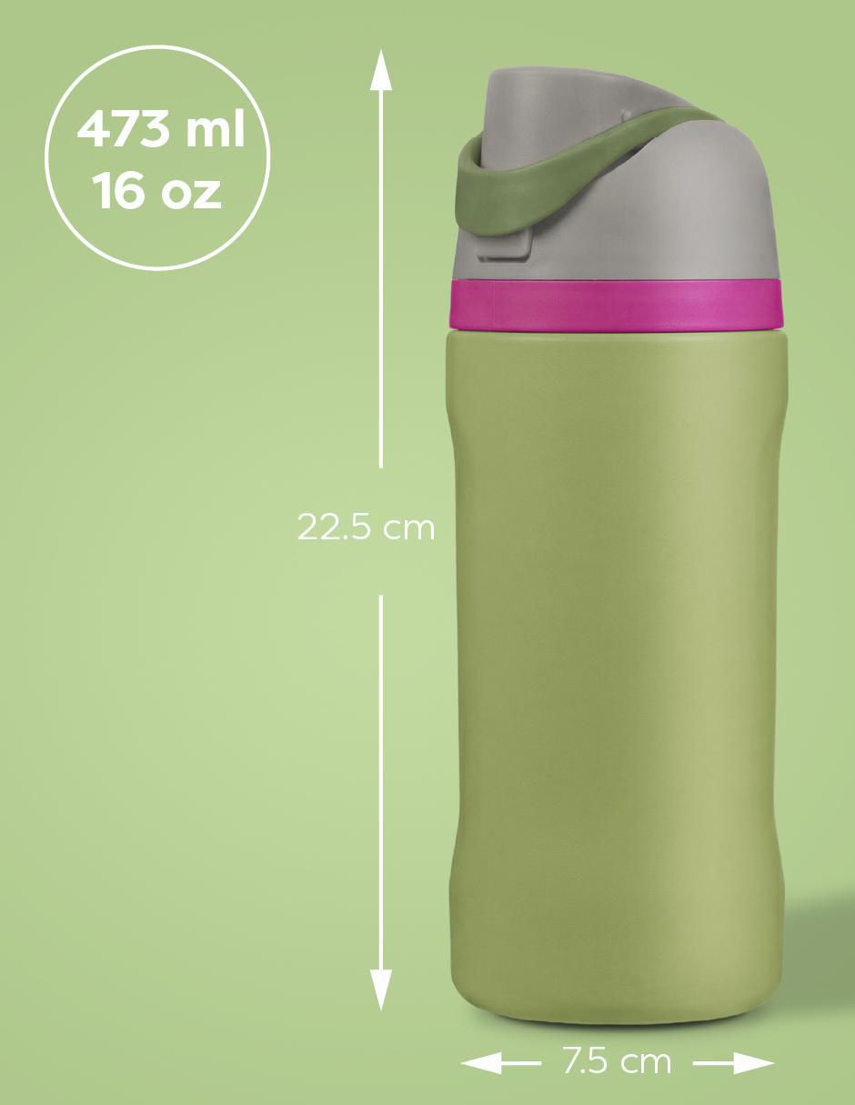 Termo de acero inoxidable con tapa Flip top 4