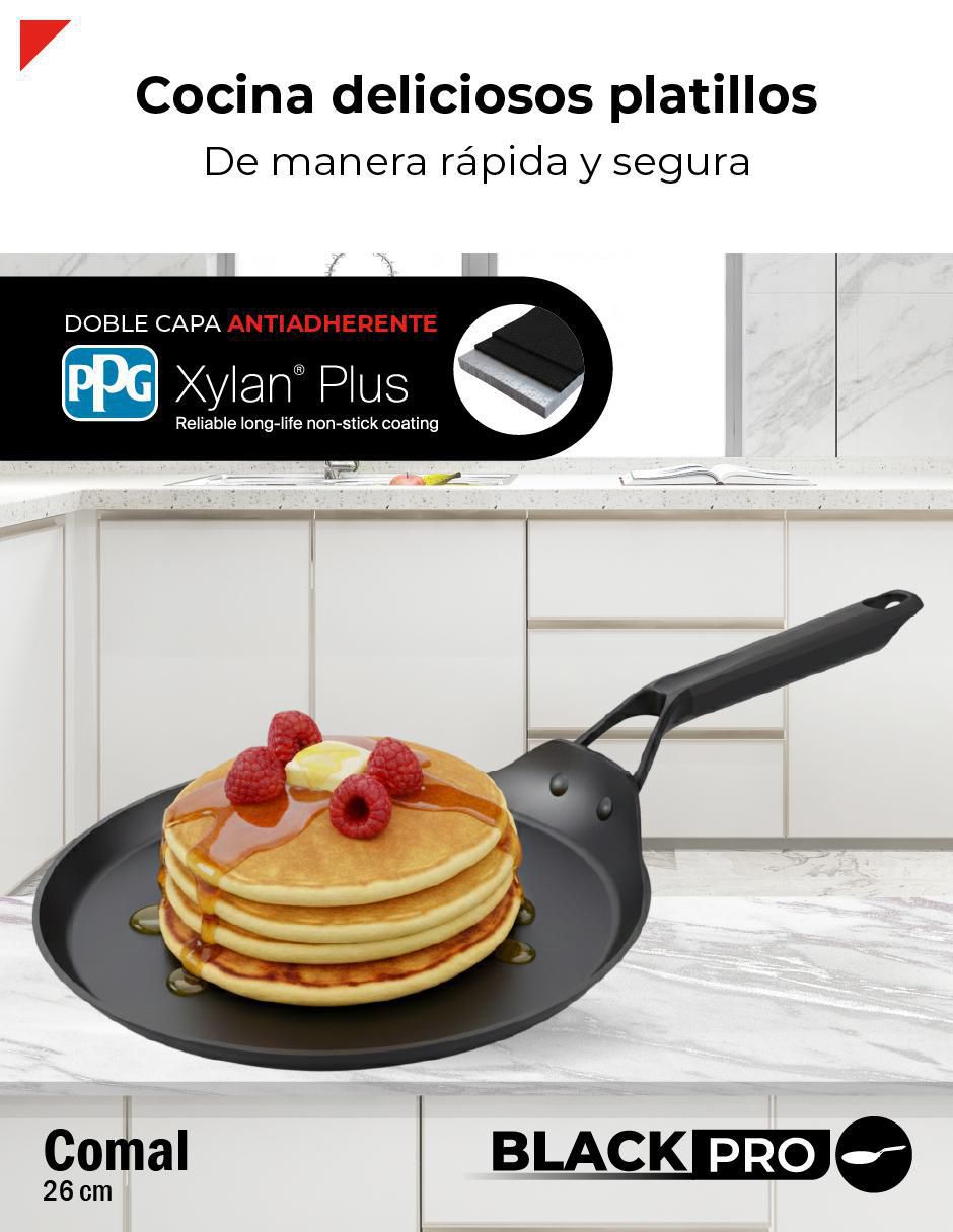 Comal de aluminio forjado 10