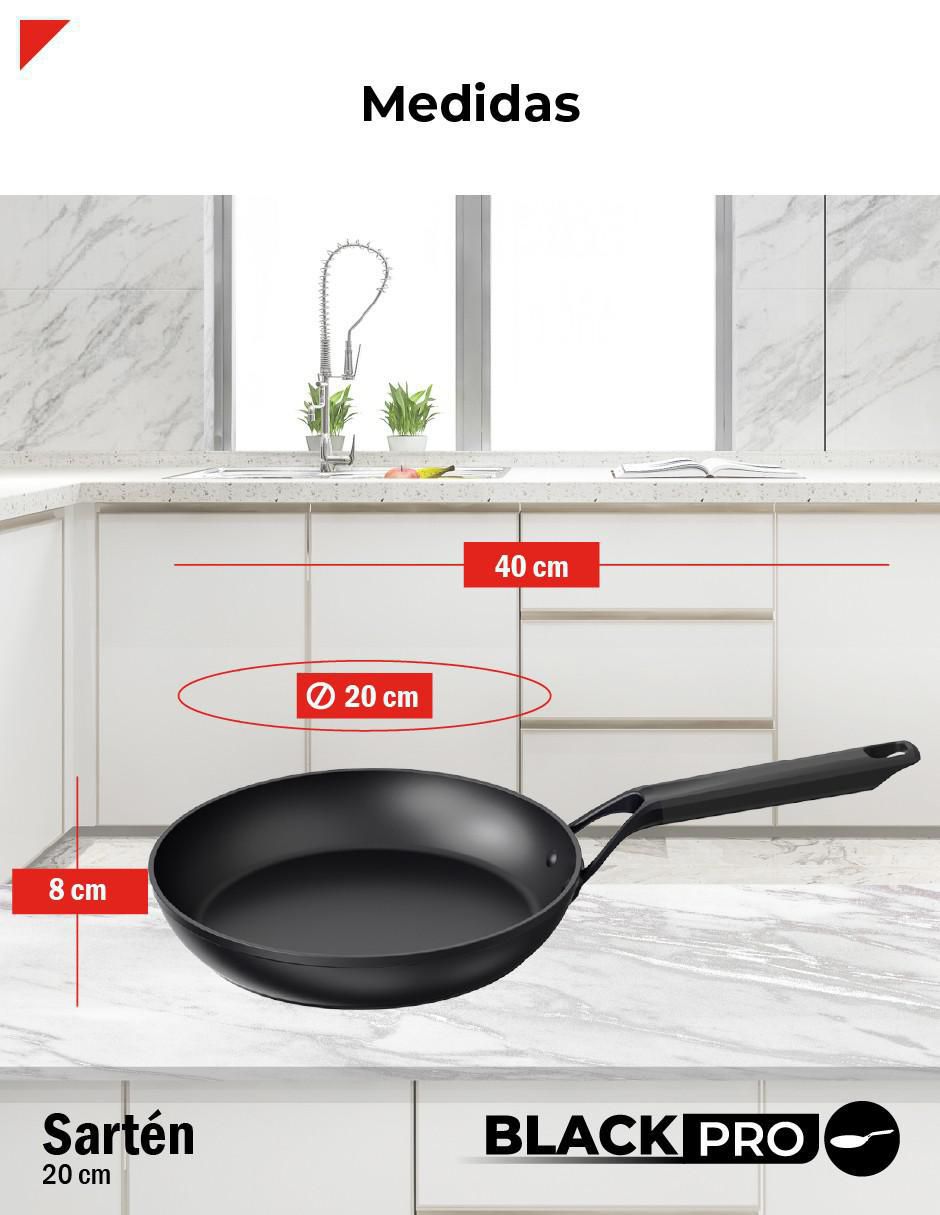 Sartén de aluminio forjado 2