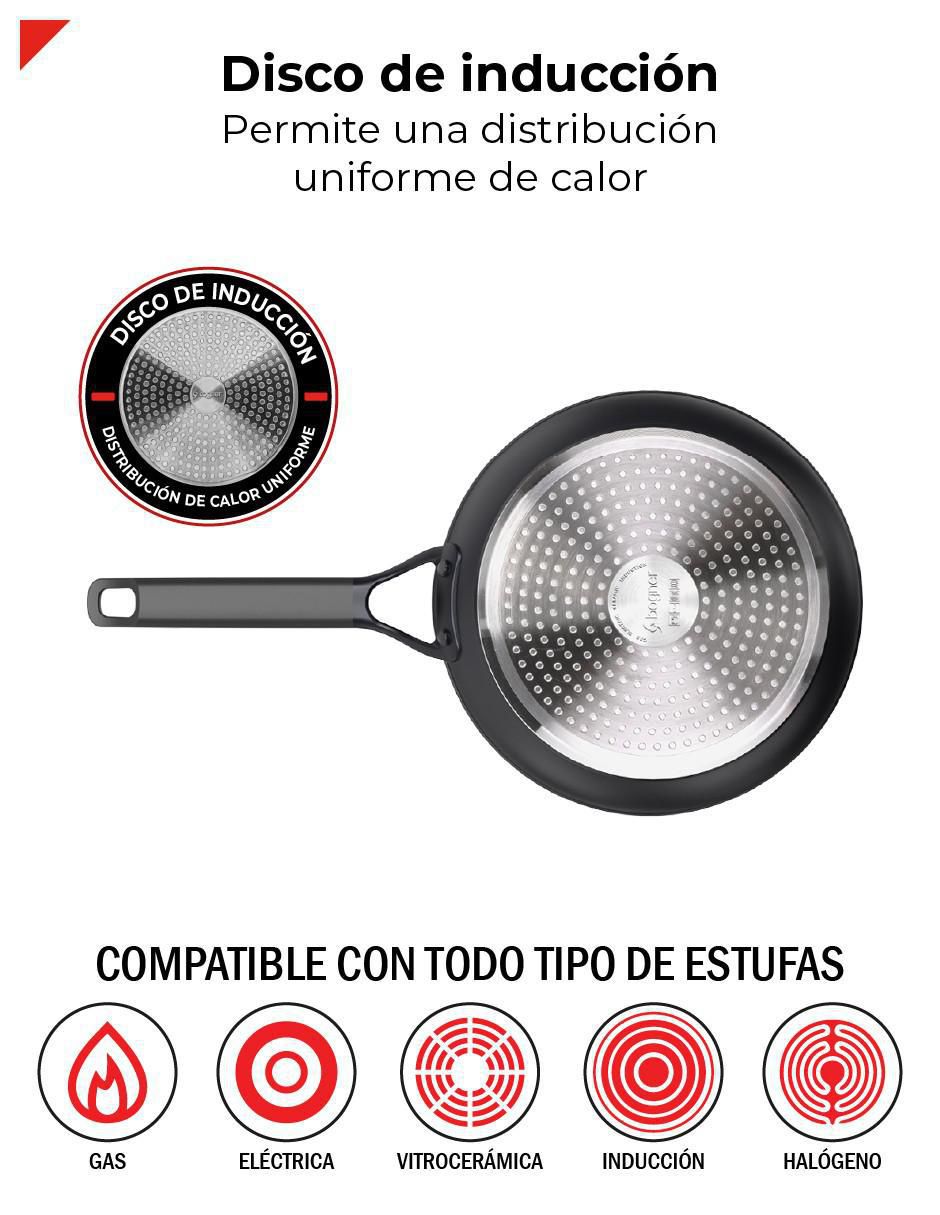 Sartén de aluminio forjado 5