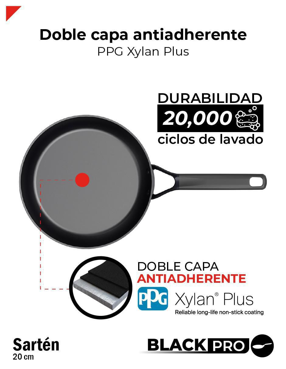 Sartén de aluminio forjado 6