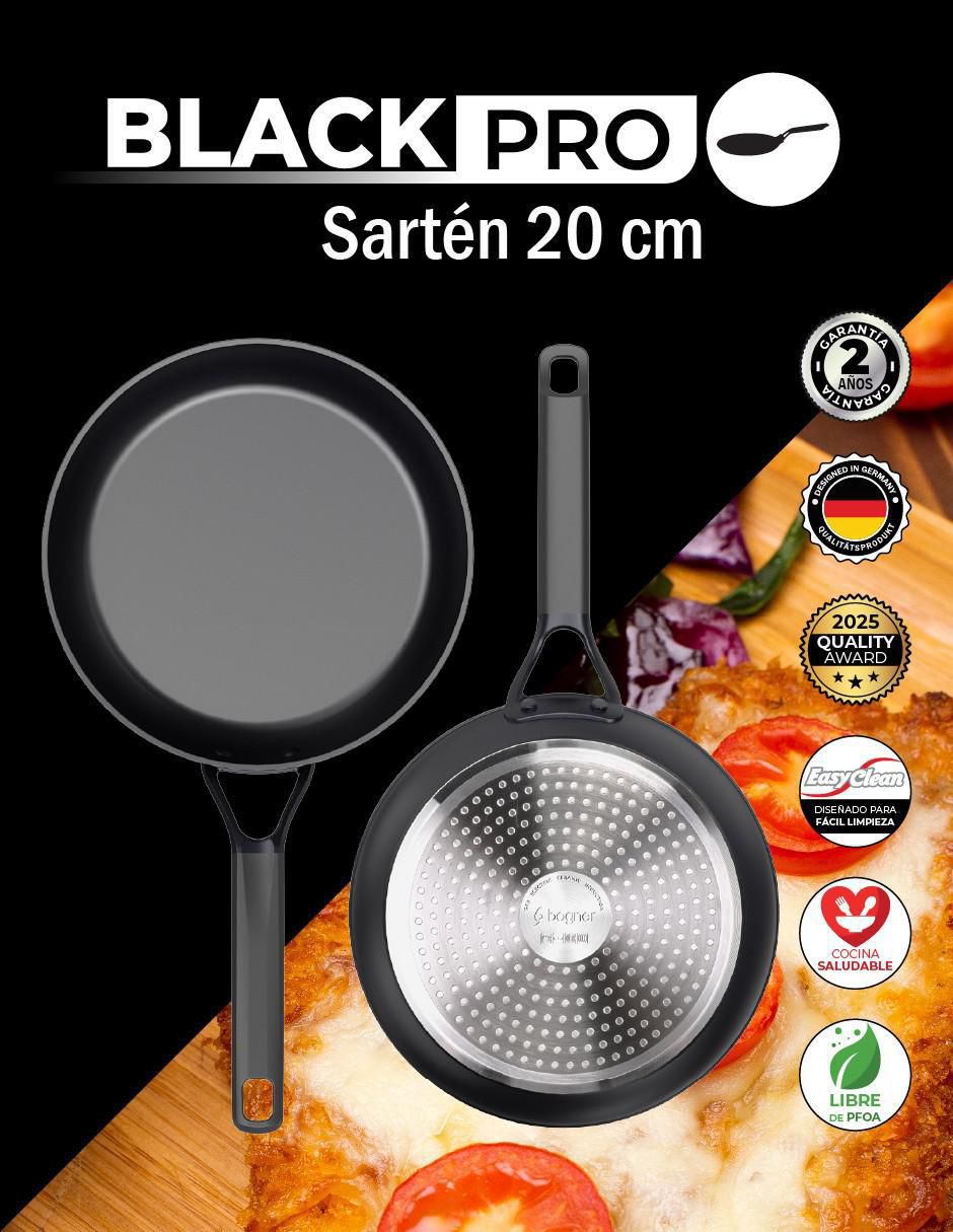Sartén de aluminio forjado 8