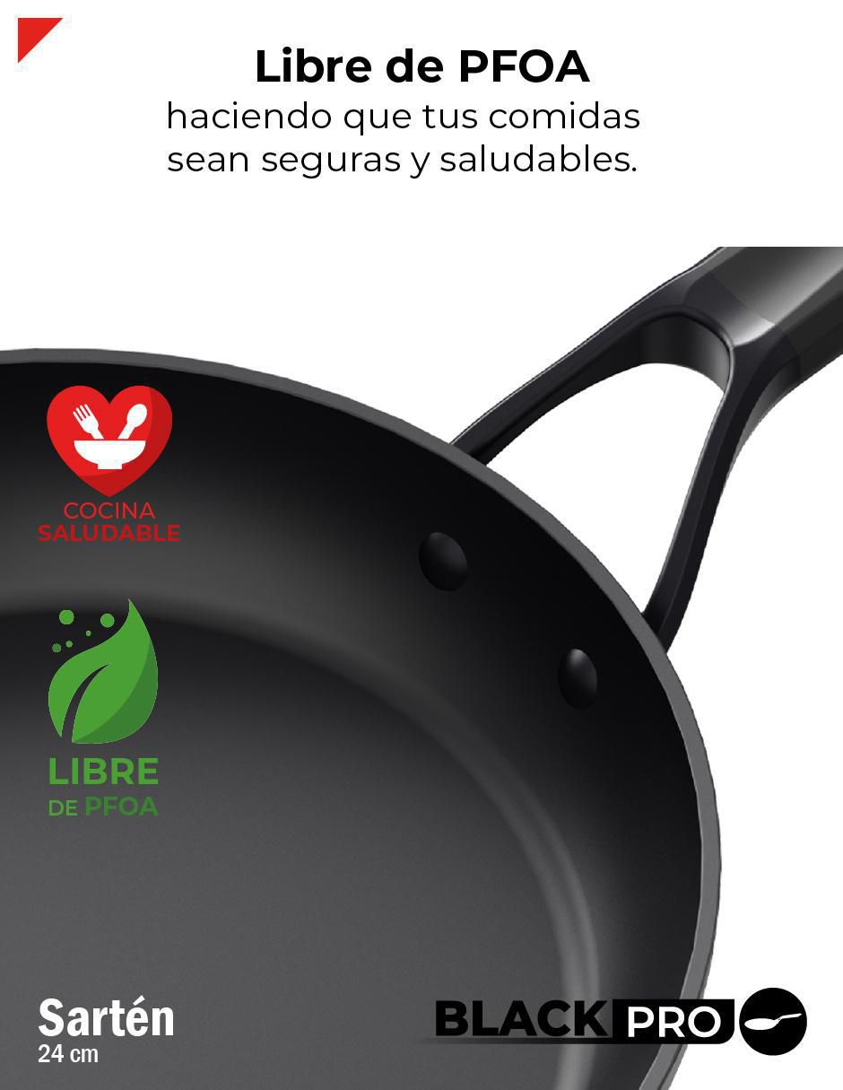 Sartén de aluminio forjado 6