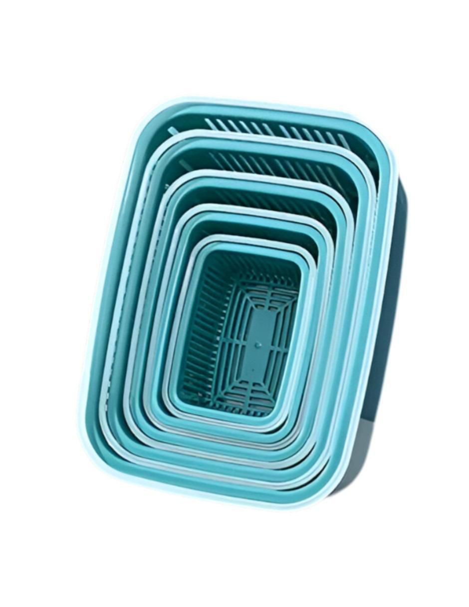 Organizador para refrigerador de plástico 5 piezas 3