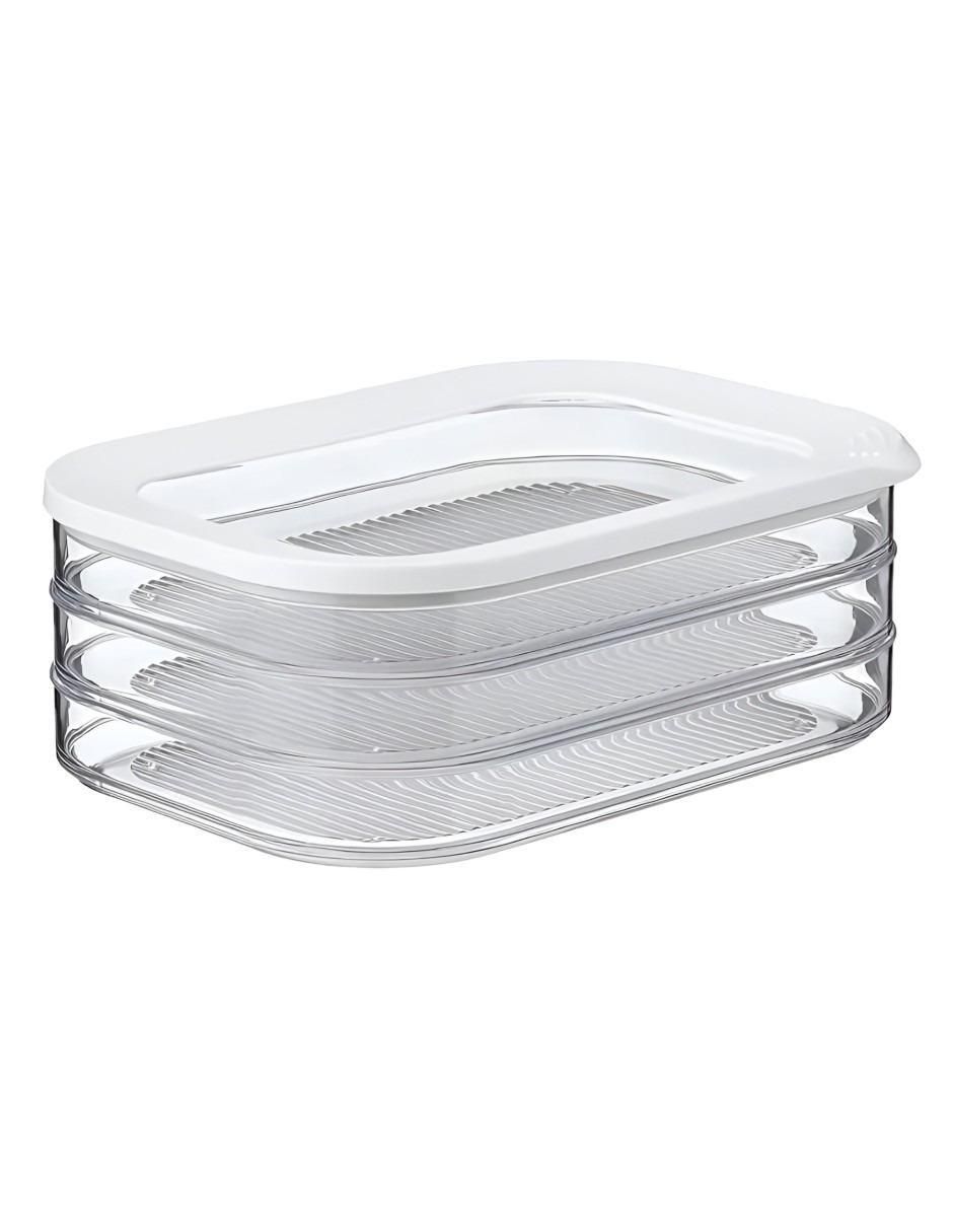 Organizador para refrigerador de plástico