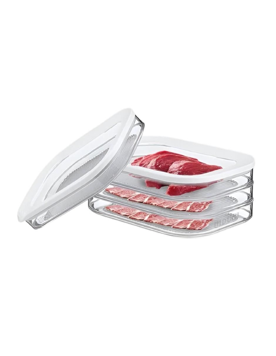 Organizador para refrigerador de plástico 4