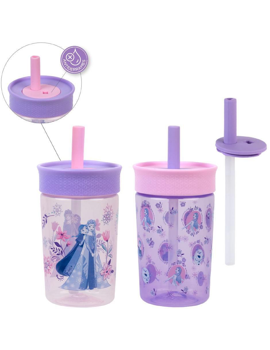Set botella de agua con tapa rosca 450 ml 2