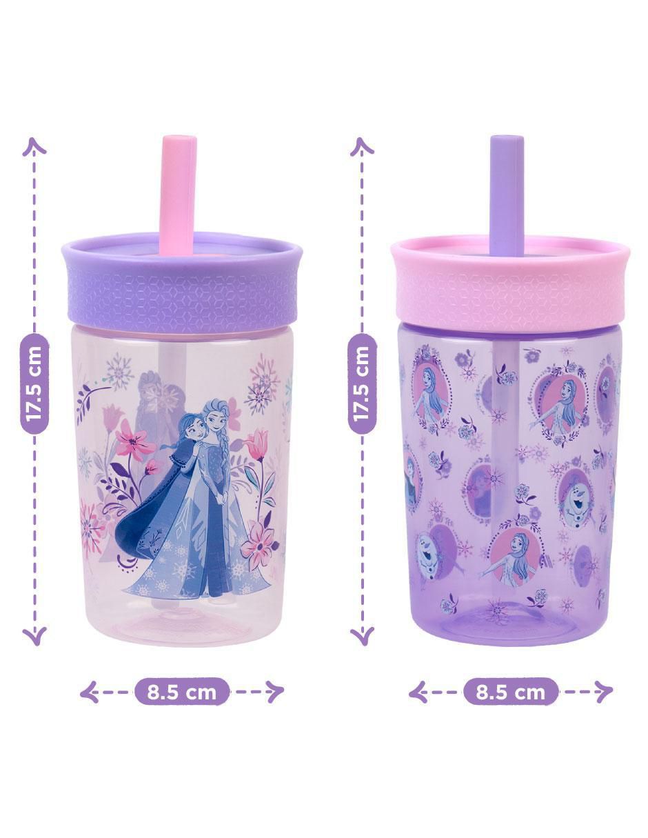 Set botella de agua con tapa rosca 450 ml 3