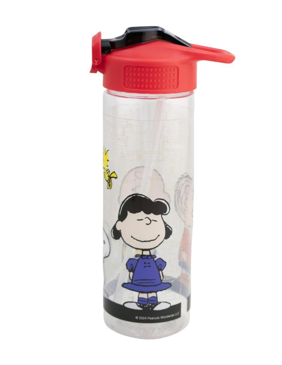Botella hidratación Peanuts con tapa push pull 700 ml 3