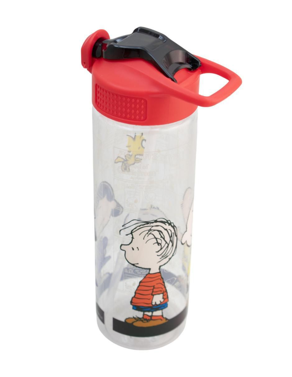 Botella hidratación Peanuts con tapa push pull 700 ml 4