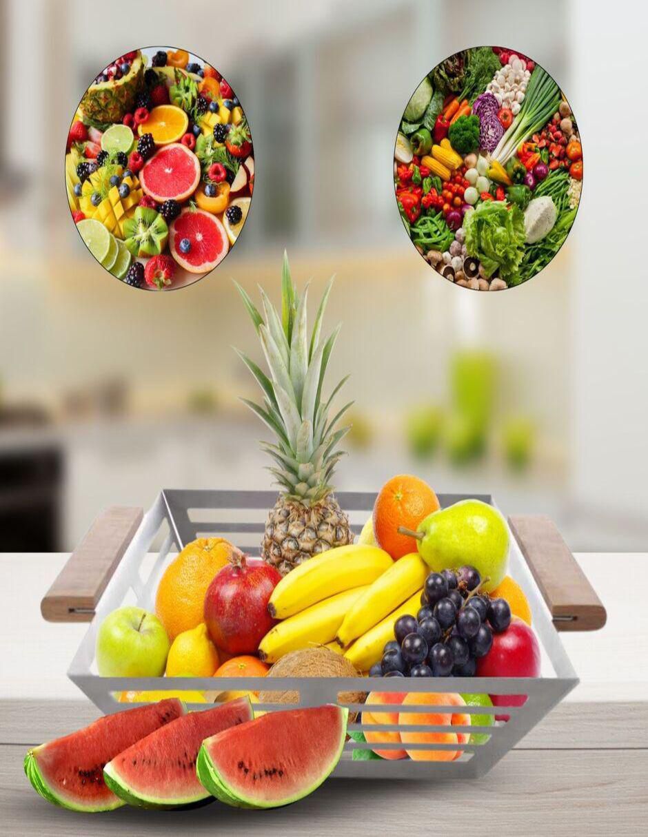 Frutero de acero inoxidable 2