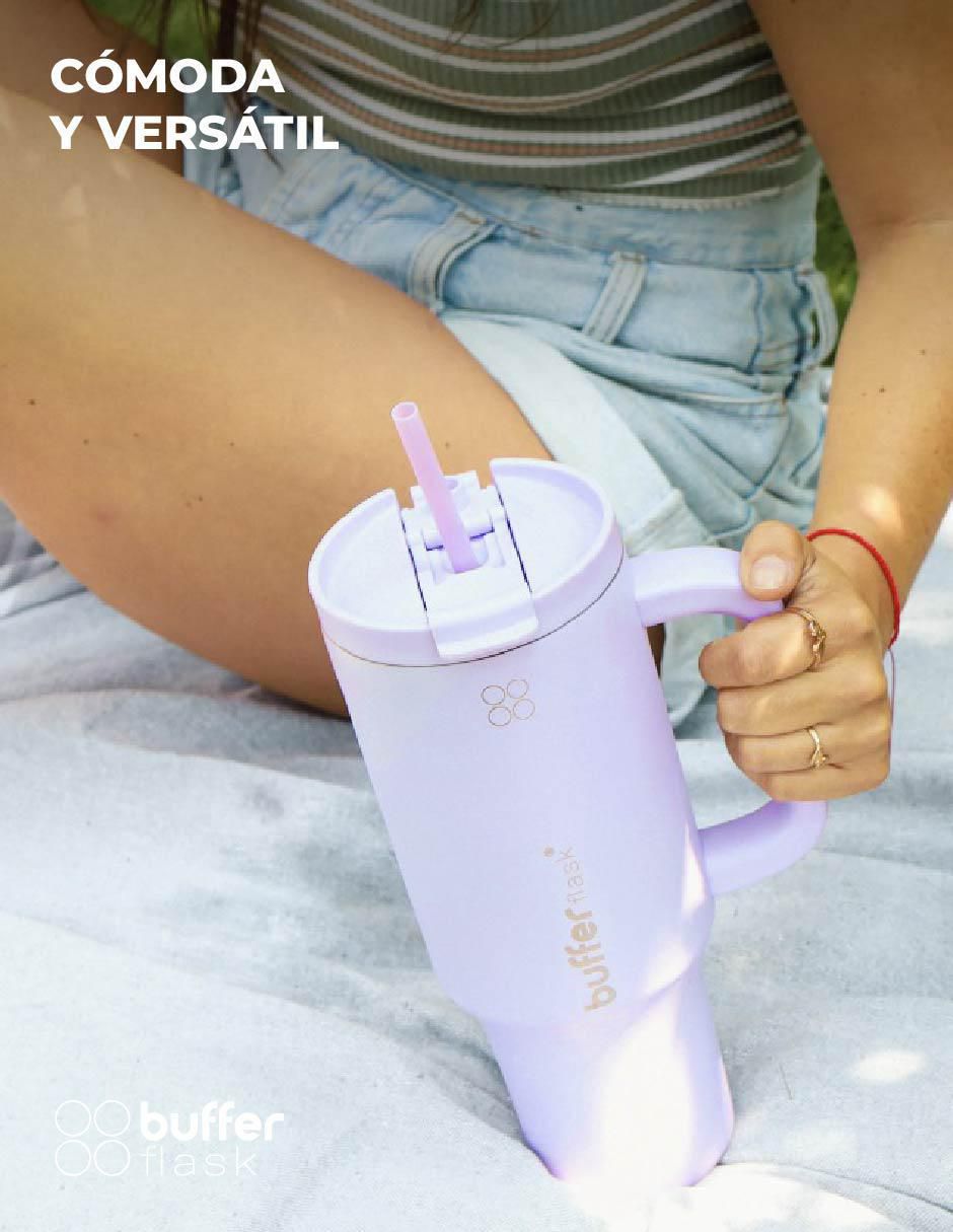 Termo de acero inoxidable con tapa rosca 1200 ml 8