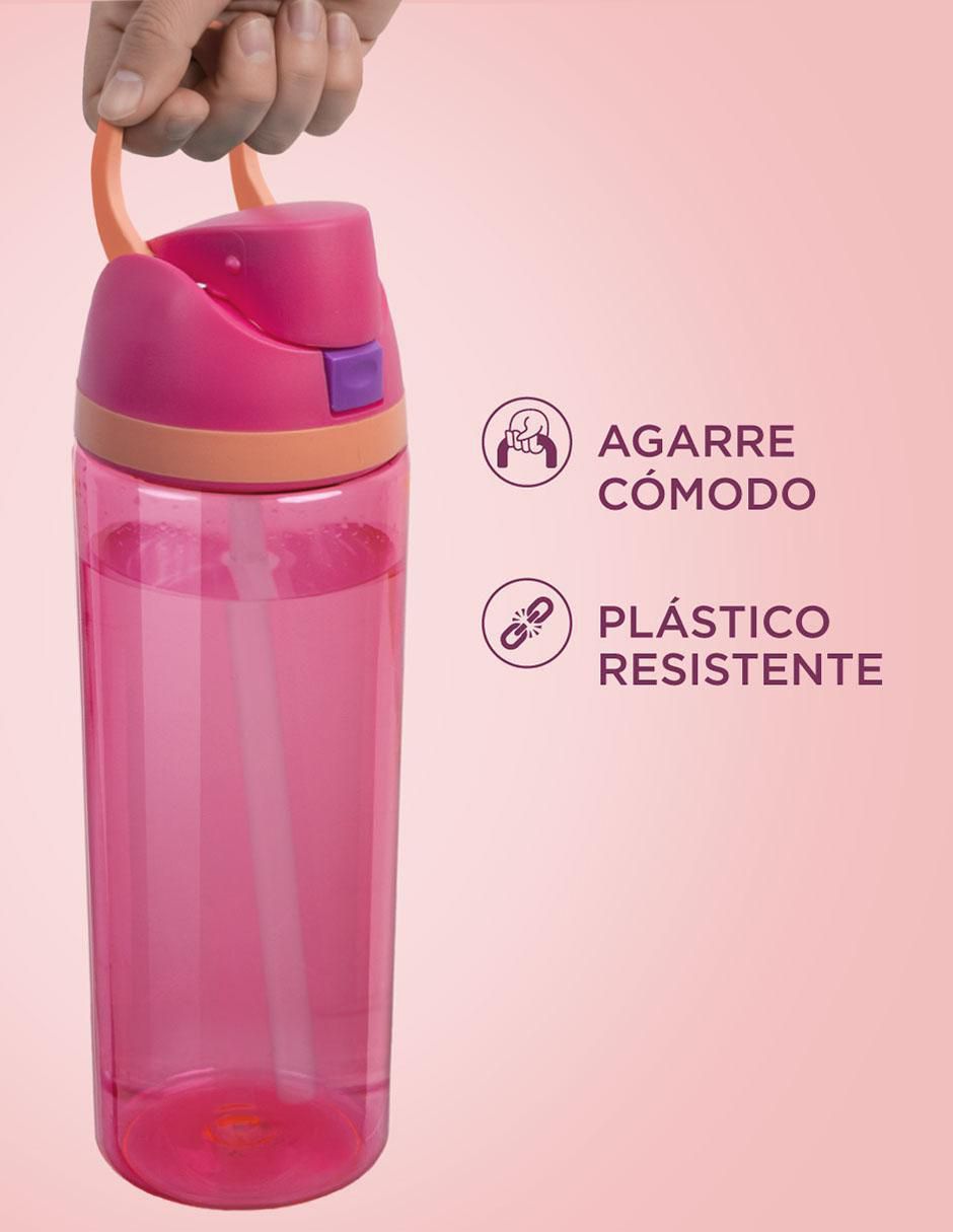 Botella de agua con tapa a prueba de derrame 887 ml 3