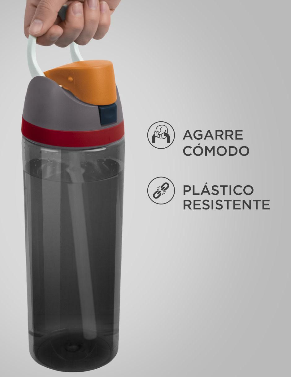 Botella de agua magma life "de" polipropileno sin familia "con tapa" a prueba de derrame 887 ml