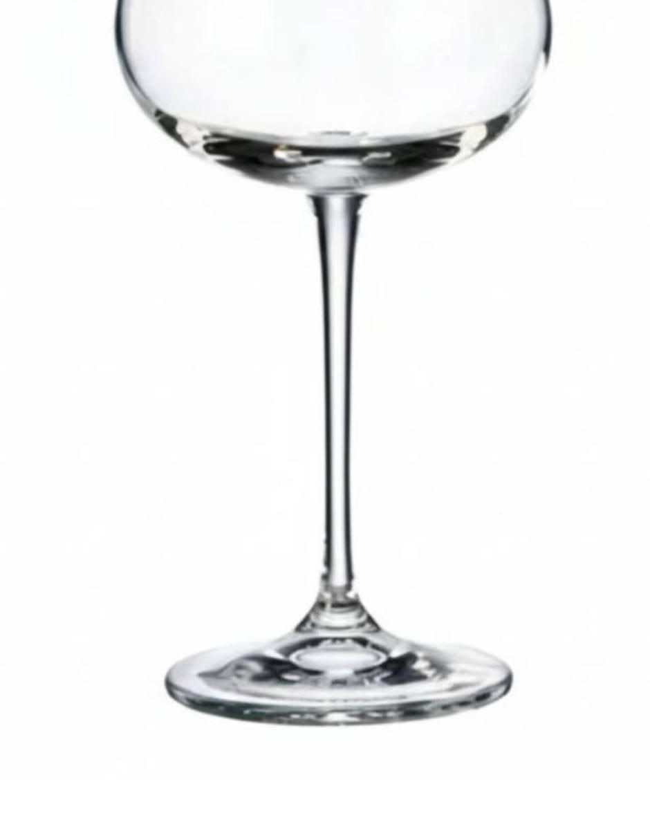 Set de copas para vino de vidrio 6 piezas 5